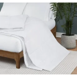 Truly Soft Full/Queen Everyday Solid Down Alternative Blanket White -Bedding Discounts GUEST b9f7bf68 3b1c 45d0 94e8 2f7a2aa00a07