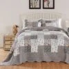 Greenland Home Fashions Giulia 3-Piece Queen Bedspread Set, 110x118 Inch