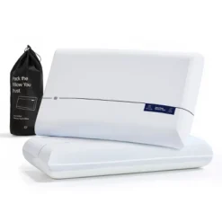 Subrtex Memory Foam Pillow For Stomach And Back Sleepers, 1 Neck Pillow, 27.5 X 16.5 X 4.5 Inch, White 9 Subrtex Memory Foam Pillow For Stomach And Back Sleepers, 1 Neck Pillow, 27.5 X 16.5 X 4.5 Inch, White -Bedding Discounts GUEST bbe1b609 c0b6 4633 b4c0 153ae3445639