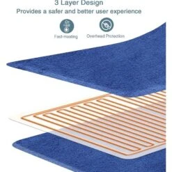 Weighted Heating Pad For Neck And Shoulders, 2.2lb Large Electric Heat Pad, Fast Heating, UL Certified, Pain Relief & Pressure Therapy -Bedding Discounts GUEST be687cea 85d8 48ba 89b3 8546f87f4bf0