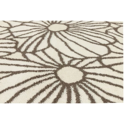 Maples 2'x3' Outline Floral Washable Accent Rug Ivory 1 Maples 2'x3' Outline Floral Washable Accent Rug Ivory
