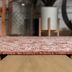 Sinjuri Medallion Textured Weave Indoor/Outdoor Area Rug - JONATHAN Y 10 Sinjuri Medallion Textured Weave Indoor/Outdoor Area Rug - JONATHAN Y -Bedding Discounts GUEST bf8606f3 46d4 45bd b802 4104424ea276