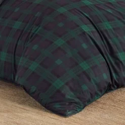 Full/Queen Woodland Tartan Reversible Duvet Cover Set Green - Eddie Bauer -Bedding Discounts GUEST c02583bf d5b0 4ad2 a9da 1db34c7f2e5b