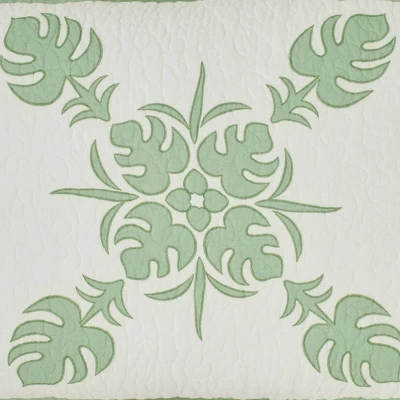 Molokai Sham Bright Green - Tommy Bahama 2 Molokai Sham Bright Green - Tommy Bahama - Image 2