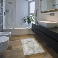 World Rug Gallery Distressed Traditional Vintage Design Anti Fatigue Standing Mat -Bedding Discounts GUEST c41be028 4715 46b1 91b2 649b61cf092d