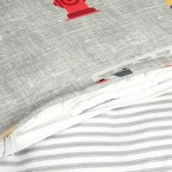 60"x40" 7lbs Kids' Fire Truck Kids' Washable Reversible Weighted Blanket - Lush Décor -Bedding Discounts GUEST c5aed892 462d 4192 9b24 bbd7612e98b3