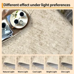 10x13 Washable Rug Large Area Rug For Living Room Soft Non-Slip Backing Stain Resistant & Low Pile Vintage Floral Floor Carpet -Bedding Discounts GUEST c7bf196b 30af 47d1 8742 767f9dc9e4e2