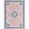 Area Rug,Rugs For Living Room,Washable Vintage Rug,Non-Slip Low Pile Throw Soft Rugs With Rubber Backing,Washable Rugs,Kitchen Rugs