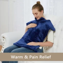 Large Weighted Heating Pad For Neck, Shoulders And Back,4 Heat Settings, Fast Heating, Auto Shut Off, Electric Full Body Pain Relief -Bedding Discounts GUEST c8be6ba9 5eb2 4467 acf4 792ea84f4d61