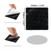 Unique Bargains Carpet Anti-Slip Stickers Non Slip Rug Pads Black 4 Pcs
