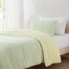 Lush Decor Twin/Twin XL Oslo Bed Blankets Green/Yellow 2pc Set