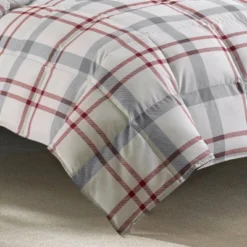 Eddie Bauer Portage Bay Plaid Comforter And Sham Set Silver -Bedding Discounts GUEST ca5977e8 3580 43a2 915f 7cf97d4d4f56