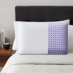Standard Scented Aromatherapy Bed Pillow Lavender - Lucid Essence