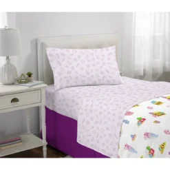 Care Bears Twin Bedding Bundle Foodie Bears: 5-Piece Set With Comforter, Sheets & Pillowcase, Polyester, Multicolored -Bedding Discounts GUEST cd576d6b 4340 4862 ae71 ca1ff3998ac6