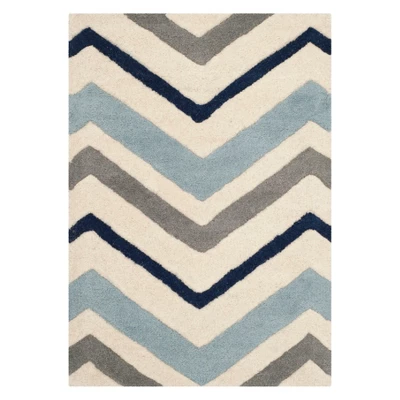 Dublin Chevron Geometric Tufted Area Rug - Safavieh 4 Dublin Chevron Geometric Tufted Area Rug - Safavieh - Image 4