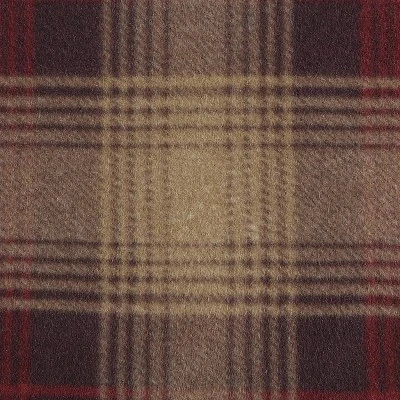 50"x70" Oversized Nordic Plaid Throw Blanket Raisin - Eddie Bauer: Cozy Fleece, Machine Washable 4 50"x70" Oversized Nordic Plaid Throw Blanket Raisin - Eddie Bauer: Cozy Fleece, Machine Washable - Image 4