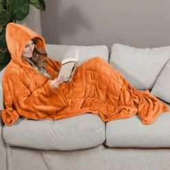 Wearable Weighted Snuggle Blanket -Bedding Discounts GUEST ce66c48d 0846 4086 a93a fcca2f85e601