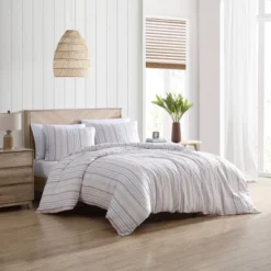 Stone Cottage Conrad 100% Cotton Comforter & Sham Set Red