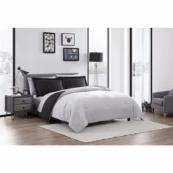 The Nesting Company Chestnut Collection Reversible Bed In A Bag Bedding Down Alternative 7 Piece Comforter And Sheet Set, Hotel Quality Luxuriously Soft Lightweight And Comfortable Microfiber -Bedding Discounts GUEST d0703436 e9b2 44a6 9ec9 b7c478cb8bab