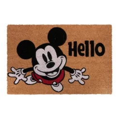 Mickey Mouse 2pk Home Hello Coir Door Mats 10 Mickey Mouse 2pk Home Hello Coir Door Mats -Bedding Discounts GUEST d1e64991 eb9f 41e8 b978 a268dbd0b00d