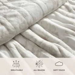 Laura Ashley Full Wistful Blooms Blanket Beige -Bedding Discounts GUEST d315f461 131f 47f8 8d3e 56924868d7e6