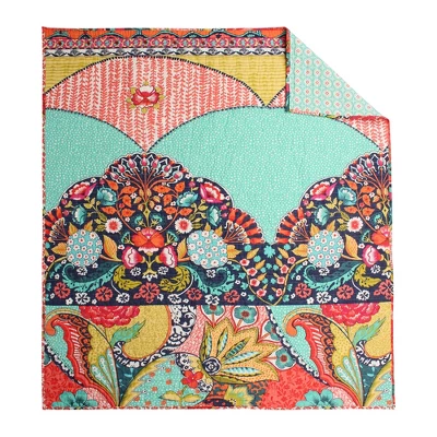Jules Bohemian Quilted Throw - Levtex Home 5 Jules Bohemian Quilted Throw - Levtex Home - Image 5