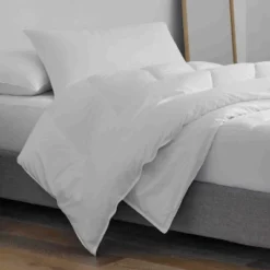 Standard White Pillow And Pillow Protector Set With SILVERbac By Martex Clean Essentials