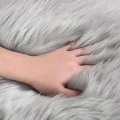 PiccoCasa Heart Shaped Soft Faux Sheepskin Plush Area Living Room Sofa Floor Mats 1 Pc -Bedding Discounts GUEST d34d8ba0 a662 44c8 83c8 e196225521b8