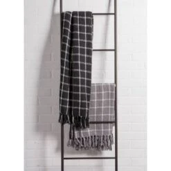 50"x60" Plaid Checked Throw Blanket Gray - Design Imports 8 50"x60" Plaid Checked Throw Blanket Gray - Design Imports -Bedding Discounts GUEST d3ad6586 ae82 43ef b7ca b248a84effd0