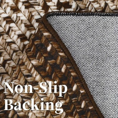 Non-Slip Kitchen Runner Rug, Washable Boho Vintage Rug With Rubber Backing For Hallway, Entryway, Laundry Room 5 Non-Slip Kitchen Runner Rug, Washable Boho Vintage Rug With Rubber Backing For Hallway, Entryway, Laundry Room - Image 5