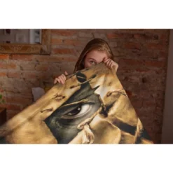 MGM Jeepers Creepers Horror Movie Poster Soft Fleece Throw Blanket For Couch Bed Dorm House