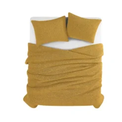 Brooklyn Loom 2pc Twin Marshmallow Comforter Set Mustard -Bedding Discounts GUEST d5038e22 b57f 4c76 9c7f 2171fc20434d