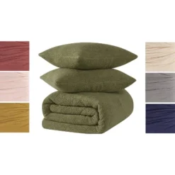 Brooklyn Loom 2pc Twin Marshmallow Comforter Set Mustard -Bedding Discounts GUEST d5f9ad24 1de2 4c4f b81c 110a6a28a246