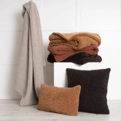 50"x60" Teddy Faux Shearling Lux Throw Blanket - Evergrace -Bedding Discounts GUEST d6fa80a1 3a85 48a4 b1f8 3a76290839f7