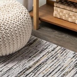 JONATHAN Y Loom Modern Strie' Solid & Striped Indoor Area Rug 13 JONATHAN Y Loom Modern Strie' Solid & Striped Indoor Area Rug -Bedding Discounts GUEST d75c0471 624f 40ba a279 8912431e3dff