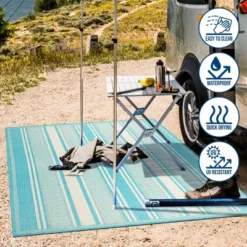 Haynes Modern Double Stripe Indoor/Outdoor Area Rug - JONATHAN Y 18 Haynes Modern Double Stripe Indoor/Outdoor Area Rug - JONATHAN Y -Bedding Discounts GUEST d8a5fc4c 8198 42e9 bd4b 3ce97406f624