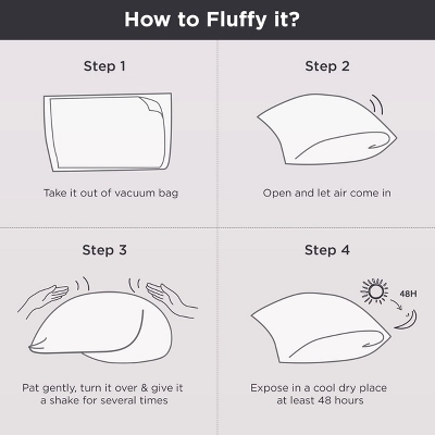 Sleeping Pillows Set Of 2 Soft And Supportive - Bedsure 8 Sleeping Pillows Set Of 2 Soft And Supportive - Bedsure - Image 8