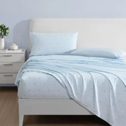 Laura Ashley Turtle Gingham - Blue King Sheet Set -Bedding Discounts GUEST da4166a5 40d1 485c b13f 62d6781fefc1