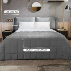 Inhand Weighted Blanket (48"x72") - Cooling Heavy Blanket With Glass Beads - All-Season Breathable Soft Comfort Microfiber Blanket -Bedding Discounts GUEST db7fed0a 8f2f 4d37 a46e ee344c3f15f2 1