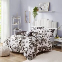 Hannah Floral Duvet Cover Set -Bedding Discounts GUEST de2c300a 8bb5 4fce b2fc bdcf53097b27