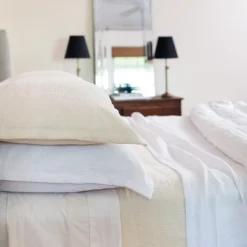 EY Essentials Delfina Ivory Standard Sham -Bedding Discounts GUEST df075b5b c283 4762 b89f 87dbb20e9ca2