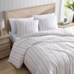 Stone Cottage Conrad 100% Cotton Comforter & Sham Set Red -Bedding Discounts GUEST dfaf0598 8a42 4681 a4fd 01feb1f1073f