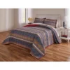 BrylaneHome 3 Pieceglobal Stripe Printed Bedspread