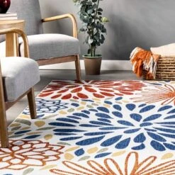 NuLOOM McEwen Bohemian Floral Machine Washable Area Rug -Bedding Discounts GUEST e654c968 bf62 4ff0 a441 0aca9ff15076
