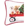 C&F Home Puppy Wagon Printed Throw Pillow