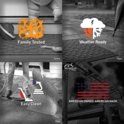 3' Aqua Shield Snowflake Tree Skirt Round Mat Red - Bungalow Flooring -Bedding Discounts GUEST e76cc85e ad2a 460b af82 07a73da27001 1