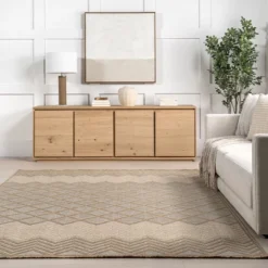 Nuloom Eleanora Trellis 4x6 Jute Indoor Area Rug For Dining Room Rug Neutral Rug Living Room Rug Kitchen, Ivory/Natural -Bedding Discounts GUEST e7b11ee0 223f 43c7 b8dc e3da81af3bfc