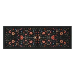 BAGOKIE Boho Floral Kitchen Runner Rug Soft Low-Pile Carpet Runners For Hallways EntryWay -Bedding Discounts GUEST e7f24299 438a 4ae9 b54e 3e42960b609c
