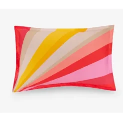 Sunburst Duvet Set Dark Pink/Salmon Pink/Tan - Trina Turk -Bedding Discounts GUEST e8a05327 65e0 4af3 b715 396dd2c260f0