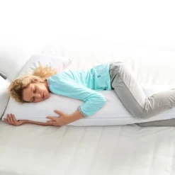 Cheer Collection L Shaped 2-in-1 Body Pillow And Head Pillow -Bedding Discounts GUEST e9661d28 bd61 4761 b897 11160c9d1dca